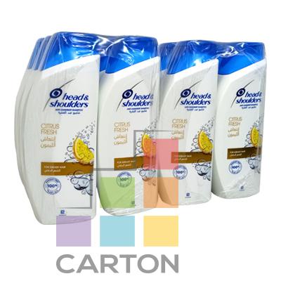 HEAD & SHOULDER CITRUS FRESH ANTI-DANDRUFF SHAMPOO 12*190ML